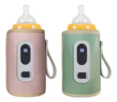 CALIENTA MAMADERA BIBERON PORTATIL CONSERVA CALOR BEBE LAU MULTICOLOR - 1