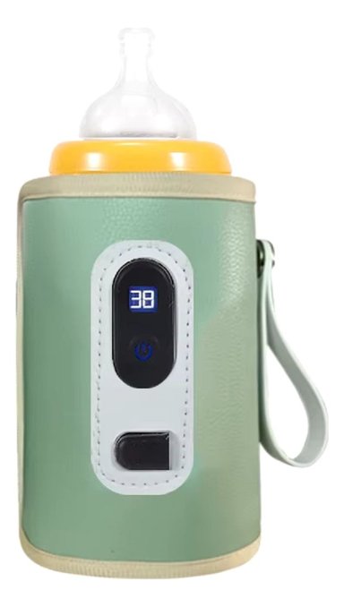 CALIENTA MAMADERA BIBERON PORTATIL CONSERVA CALOR BEBE LAU MULTICOLOR - 7