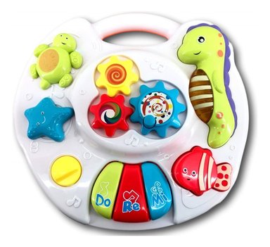 CENTRO ACTIVIDADES JUEGO APRENDIZAJE 2EN1 FORMA MESA BEBE LA - 4
