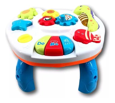 CENTRO ACTIVIDADES JUEGO APRENDIZAJE 2EN1 FORMA MESA BEBE LA - 5