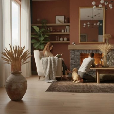 RAMO ESPIGAS SECAS NATURALES DECORACION ESTILO NORDICO AJ - 5