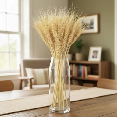 RAMO ESPIGAS SECAS NATURALES DECORACION ESTILO NORDICO AJ - 9
