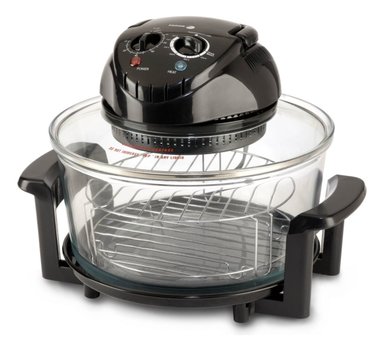 FREIDORA AIRE 3 EN 1 HALÓGENA CESTA ANTIADHERENTE HORNO JHN - 1