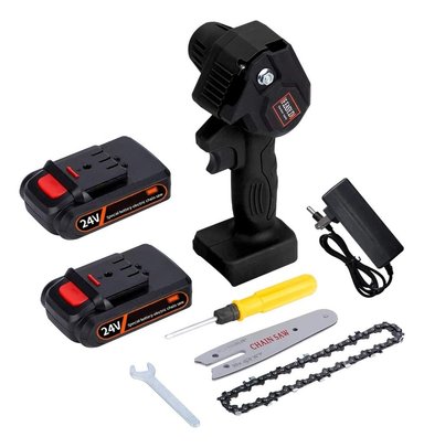 MOTOSIERRA PORTÁTIL INALÁMBRICA 24V ELÉCTRICA 4 PULGADAS JHN - 2