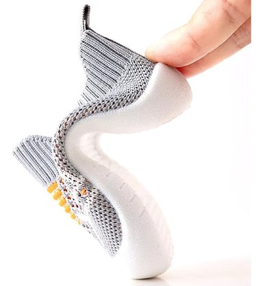 SET DE 2 ZAPATO BEBÉ CALCETÍN ANTIDESLIZANTE SUAVE JHN - 3