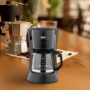 CAFETERA GOTEO SEMI AUTOMÁTICA 6 TAZAS DOMÉSTICO JHN - 6