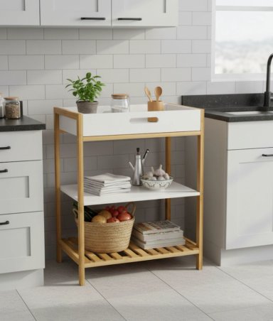 ESTANTE MULTIFUNCIONAL MODERNO DECORATIVO ORGANIZADOR JHN - 10