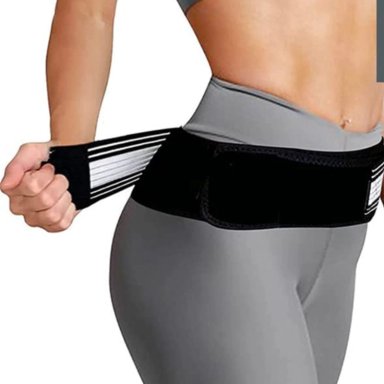 FAJA ENVOLTURA LUMBAR CADERA PELVICO CINTURON COMPRESION LAU - 8