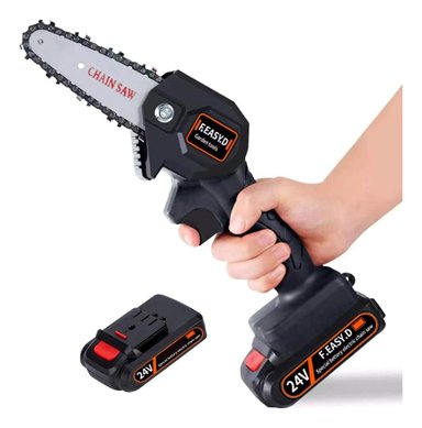 MOTOSIERRA PORTÁTIL INALÁMBRICA 24V ELÉCTRICA 4 PULGADAS JHN - 1
