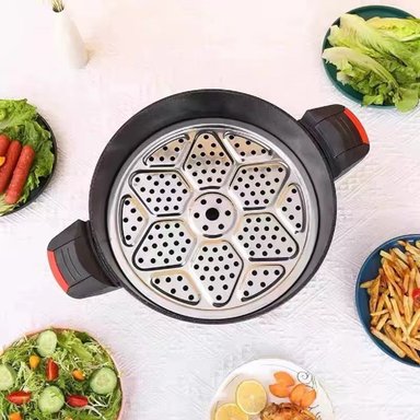 OLLA CALEFACCIÓN MULTIFUNCIONAL 8L 1350W VERSATIL COCINA LAU - 2