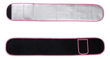 SET 2 FAJA REDUCTORA CON VELCRO PARA EJERCICIOS FITNES LAU - 4