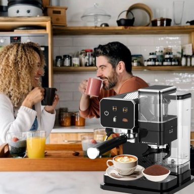 CAFETERA EXPRESO AUTOMATICA MOLINILLO ESPUMADOR LAU - 2