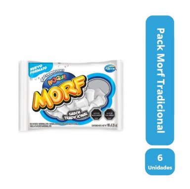 PACK 6 MOGUL MORF TRADICIONAL 180GR - 1