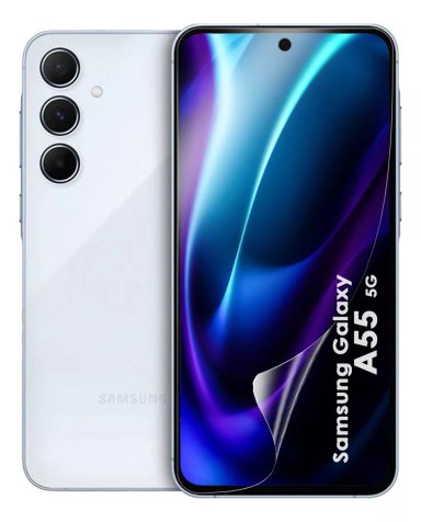 CARCASA PARA SAMSUNG GALAXY A55 5G SILICON + HIDROGEL - 2