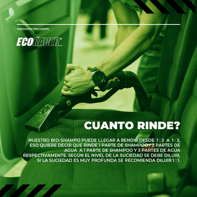 KIT LAVADO EN SECO +SHAMPOO DE TAPIZ + GRATIS ECORACER - 3
