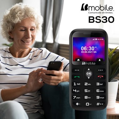 CELULAR BMOBILE BS30 SENIOR PHONE - 2