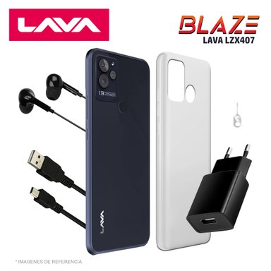 SMARTPHONE BMOBILE LAVA BLAZE 4G  64GB / 4GB RAM  Negro - 2