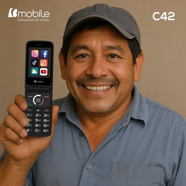 CELULAR AZUMI AL35 CLAMSHELL 4G - 3