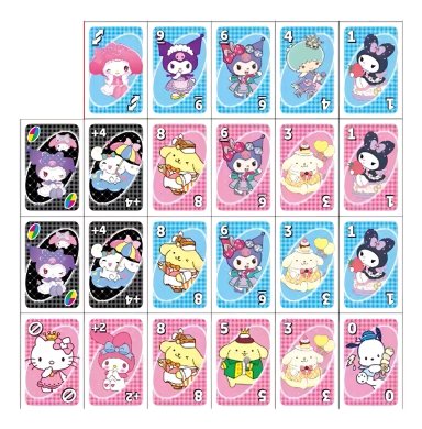 JUEGO MESA CARTAS UNO SANRIO - 2