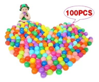 PELOTA COLORES 100 UNIDADES 5.5 CM - 3