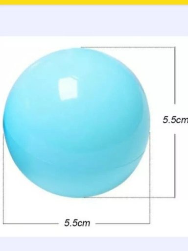 PELOTA COLORES 100 UNIDADES 5.5 CM - 5