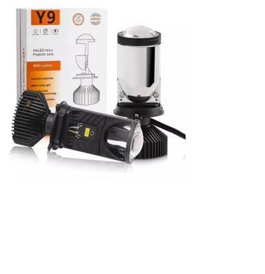KIK LUCES TURBO LED PROYECTOR DE LUPA Y9 PREMIUM H4 - 1