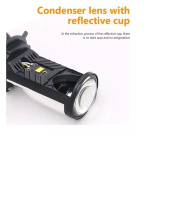 KIK LUCES TURBO LED PROYECTOR DE LUPA Y9 PREMIUM H4 - 2