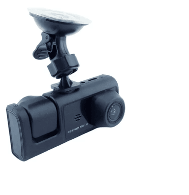 CAMARA TRIPLE PARA AUTO D23 128GB FULL HD PANTALLA 2 PULGADAS - 1