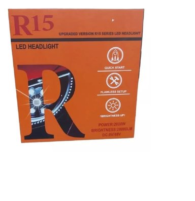 KIT LUCES TURBO LED R15. 280W. 28000 LUMENES CON CANBUS - 2