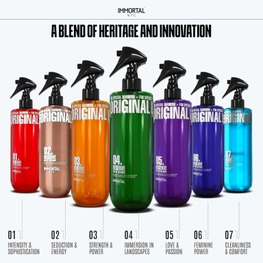AFTER SHAVE IMMORTAL SPRAY PREMIUM COLONIA 500ML PROFESIONAL FLORES FRESCAS - 6