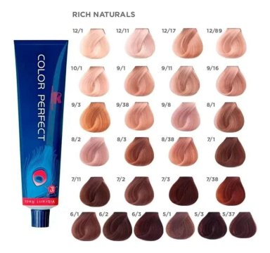 TINTURA COLOR PERFECT WELLA PERMANENTE 100% COBERTURA CANAS 3-0 - 5