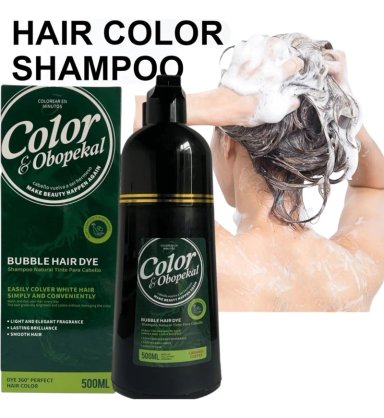 SHAMPOO PARA CUBRIR LAS CANAS COBERTURA TOTAL OBOPEKAL 500ML - 2