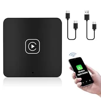 ADAPTADOR CARPLAY INALAMBRICO COMPATIBLE CON IPHONE - 1