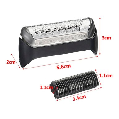 REPUESTO AFEITADORA CUCHILLA COMPATIBLE BRAUN 10B - 3
