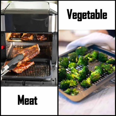 BANDEJA PARRILLA ANTIADHERENTE PARA FREIDORA AIRFRYER - 5