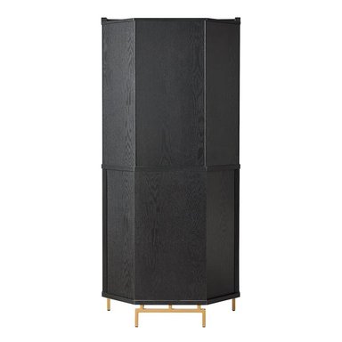 VITRINA ESQUINERO BAR AMERICAN BLACK - 4