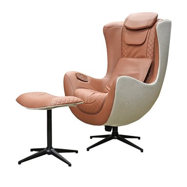 SILLON MASAJEADOR GIRATORIO C/STOOL - 1