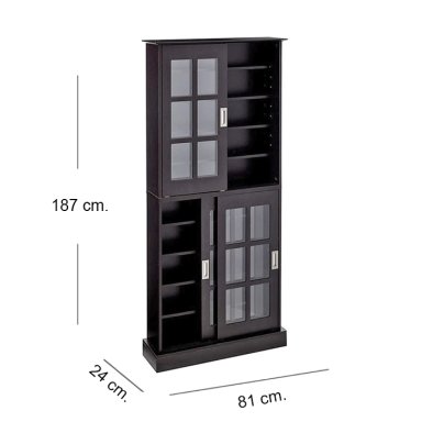 VITRINA LIBRERO DRAG - 5
