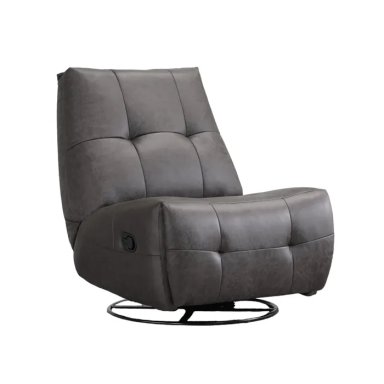 BERGERE RECLINABLE GIRATORIO MECEDORA ARIES SMOKE GREY - 3