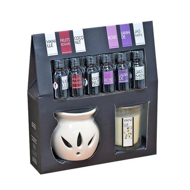 SET DIFUSOR VELA AROMATICA - 1