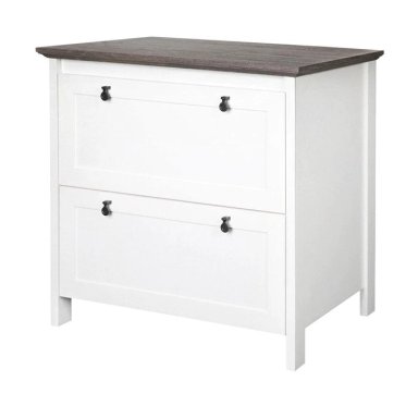 CAJONERA COMODA KARDEX WHITE GRAY OAK - 2