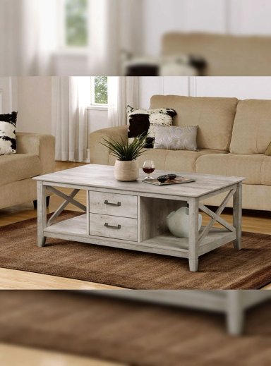 MESA CENTRO CCAJONES WASHED GRAY - 1