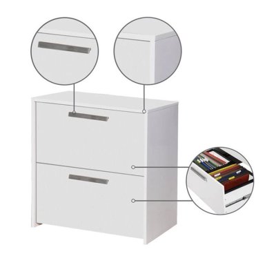 CAJONERA COMODA KARDEX WHITE GRAIN - 3