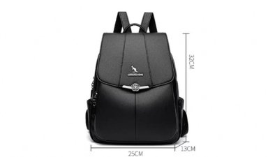 ROSA MOCHILA ANTIRROBO IMPERMEABLE PARA MUJER DE GRAN CAPACIDAD - 2