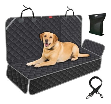CUBRE ASIENTO AUTO MASCOTA CON ARNE S SEGURIDAD - 2