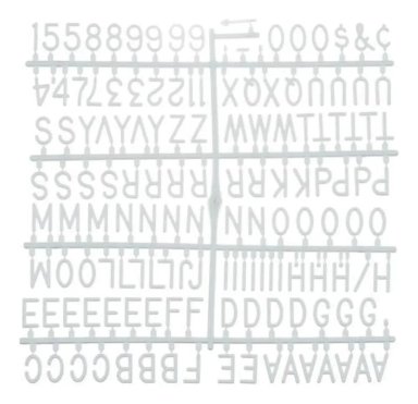 PIZARRA VINTAGE CON LETRAS INTERCAMBIABLES - 3