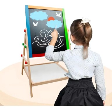 PIZARRA ATRIL MAGNE TICA DOBLE PARA NIÑOS - 4