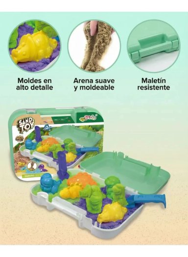 CAJA DE ARENA MAGICA 1KG PARA JUGAR - 2
