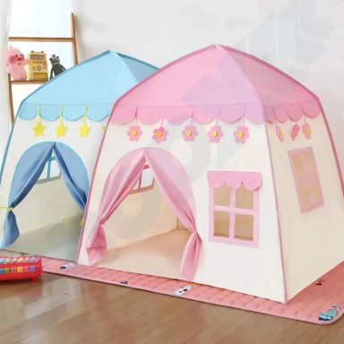 CASITA DE CAMPAÑA ROSA PARA NIÑOS - 5