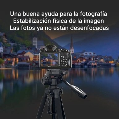 TRIPODE PROFESIONAL PARA CAMARA 160CM CON CONTROL - 3